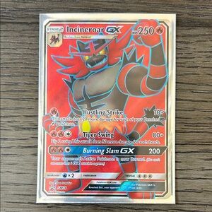 Incineroar GX Pokémon Card